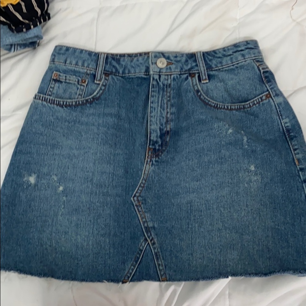 Distressed UO Skirt